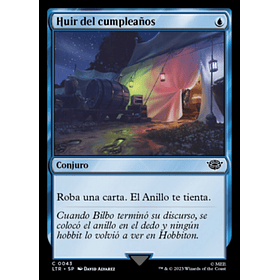 Huir del cumpleaños / NM