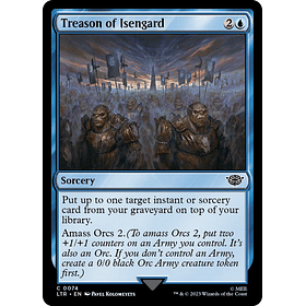 Treason of Isengard FOIL / NM