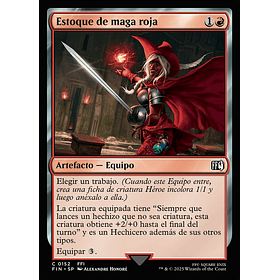 Estoque de maga roja / NM