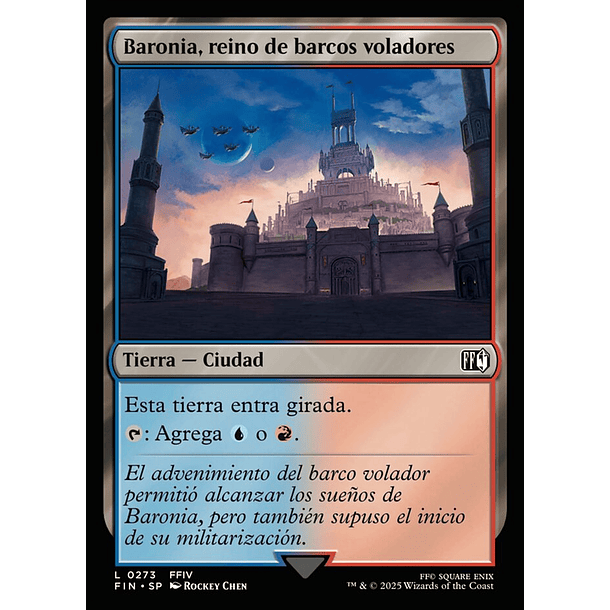Baronia, reino de barcos voladores FOIL / NM