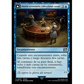 Misión secundaria: coleccionar cartas / NM