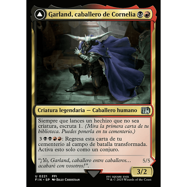Garland, Knight of Cornelia / NM