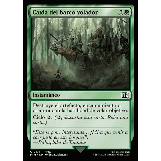 Caída del barco volador / NM