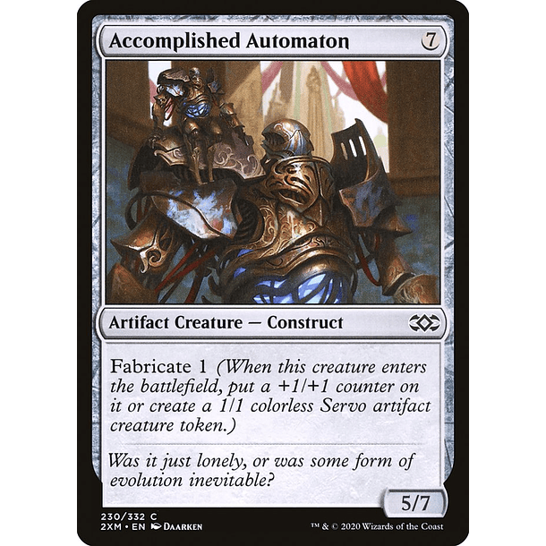 Accomplished Automaton / NM