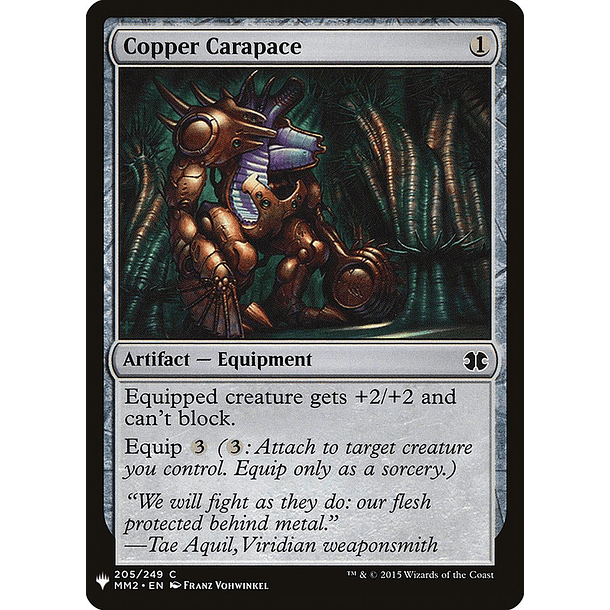 Copper Carapace / NM