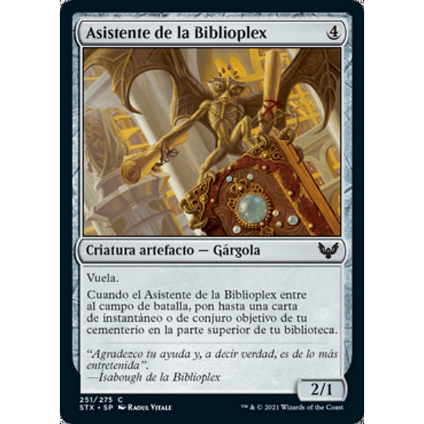 Asistente de la Biblioplex / NM