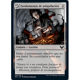 Fundamentos de aniquilación / NM