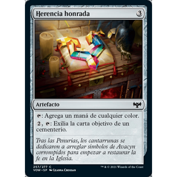 Herencia honrada / NM