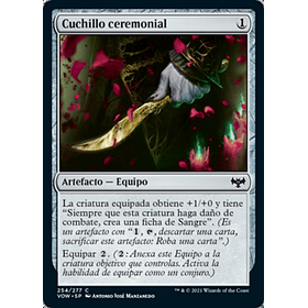 Cuchillo ceremonial / NM