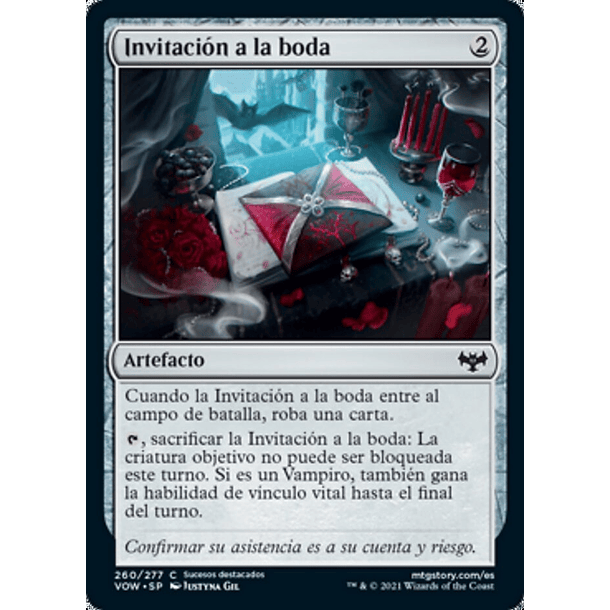 Invitación a la boda / NM