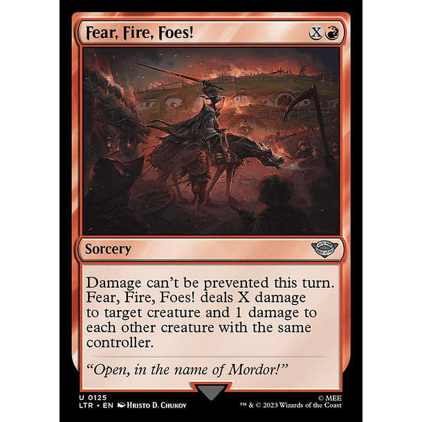 Fear, Fire, Foes! / NM