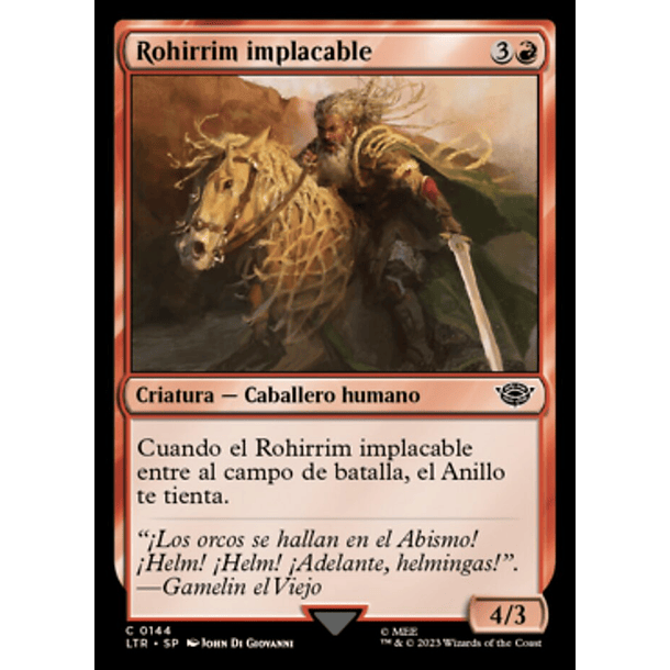 Rohirrim implacable / NM