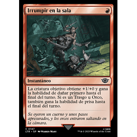 Irrumpir en la sala / NM