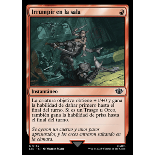 Irrumpir en la sala / NM