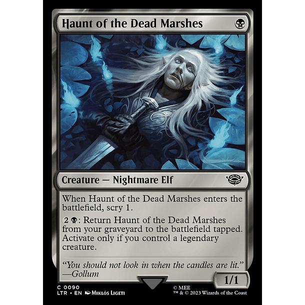 Haunt of the Dead Marshes FOIL / NM