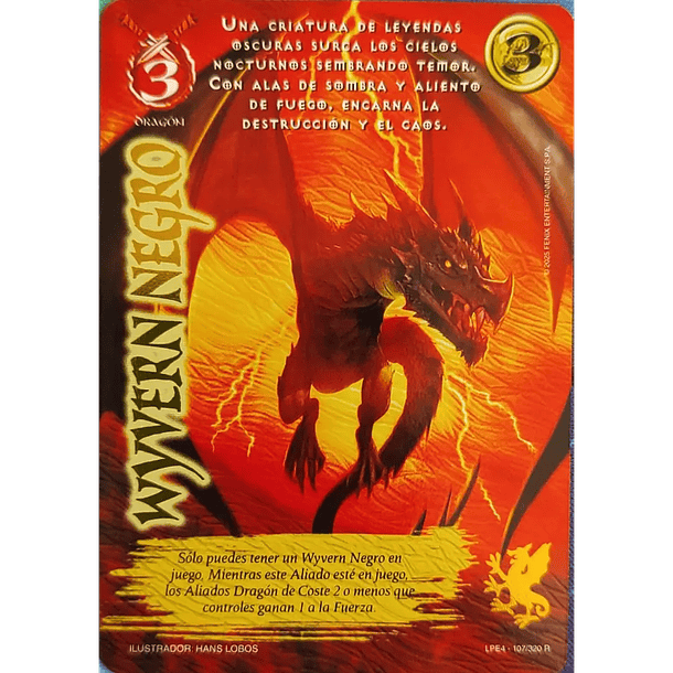 Wyvern Negro LPE4 107/320