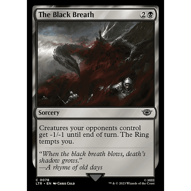 The Black Breath FOIL / EX
