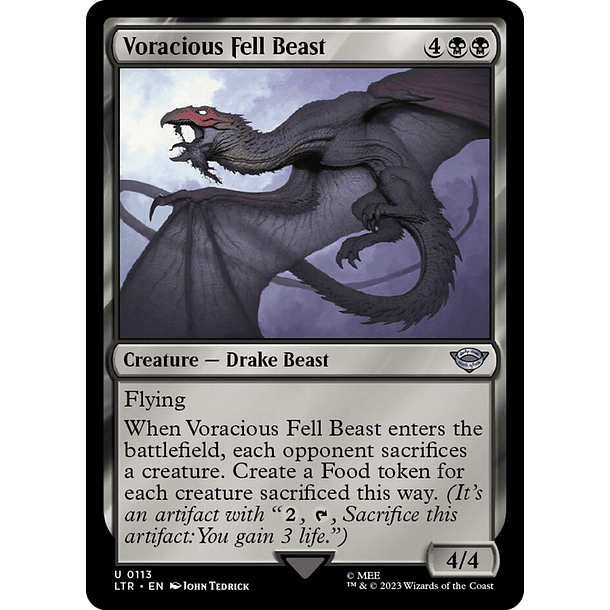 Voracious Fell Beast FOIL / NM