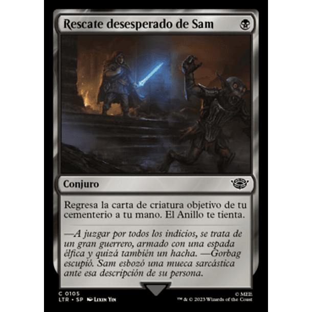 Rescate desesperado de Sam / NM