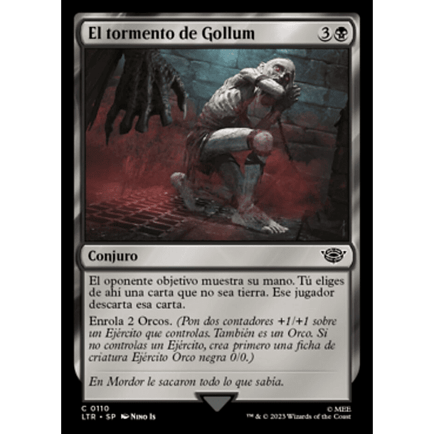 El tormento de Gollum / NM