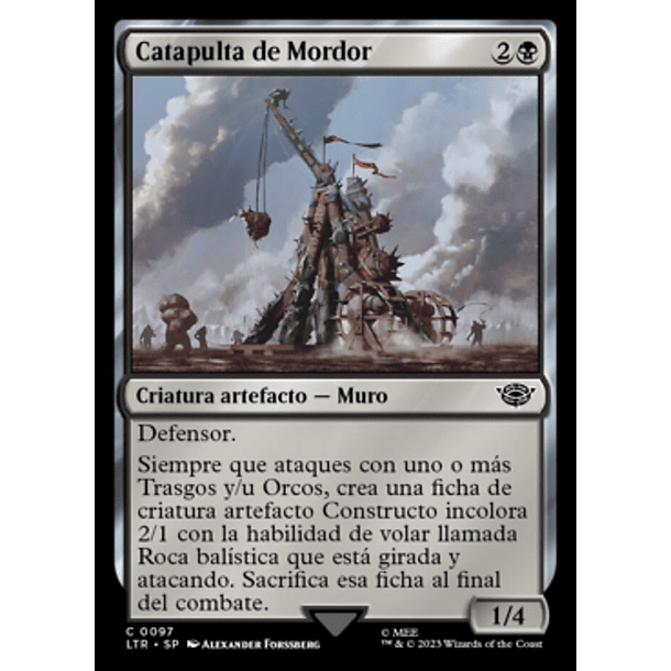 Catapulta de Mordor / NM