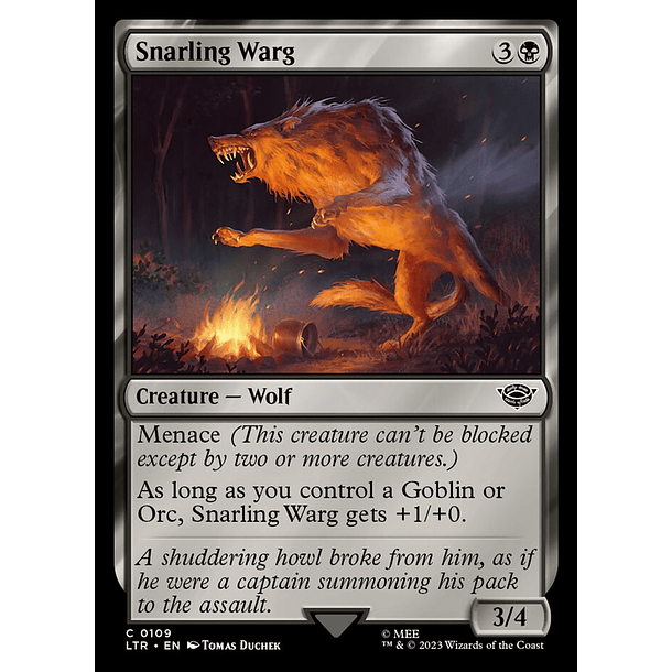 Snarling Warg / NM