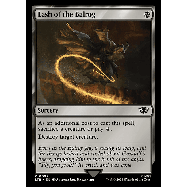 Lash of the Balrog / NM