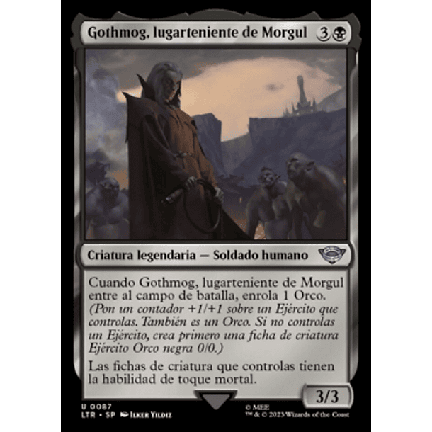 Gothmog, lugarteniente de Morgul / NM