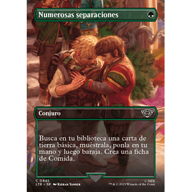 Numerosas separaciones / NM