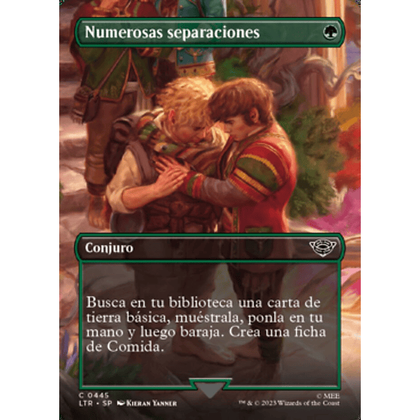 Numerosas separaciones / NM