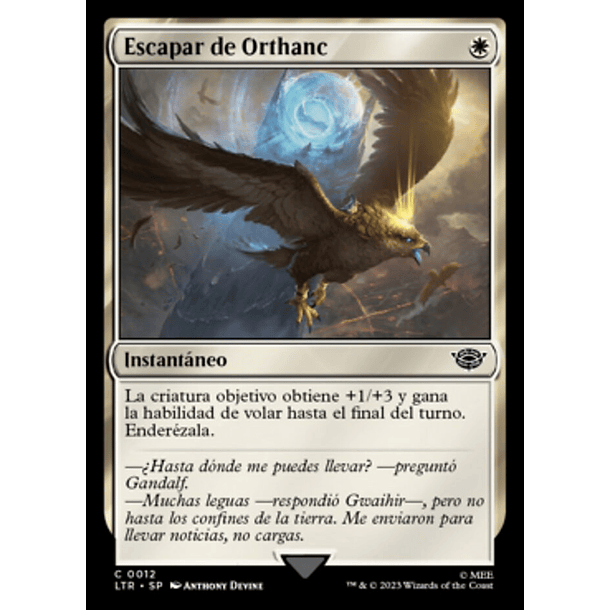 Escapar de Orthanc / NM