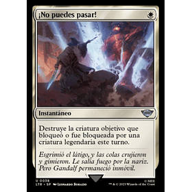 ¡No puedes pasar! / NM