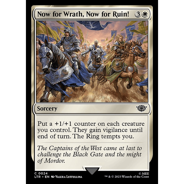 Now for Wrath, Now for Ruin! / NM