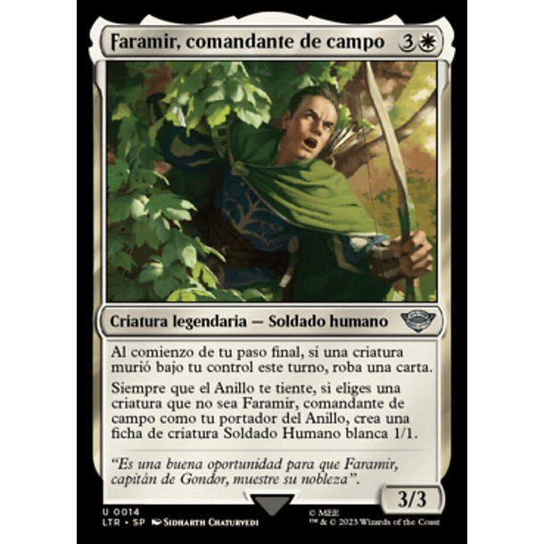 Faramir, comandante de campo / NM