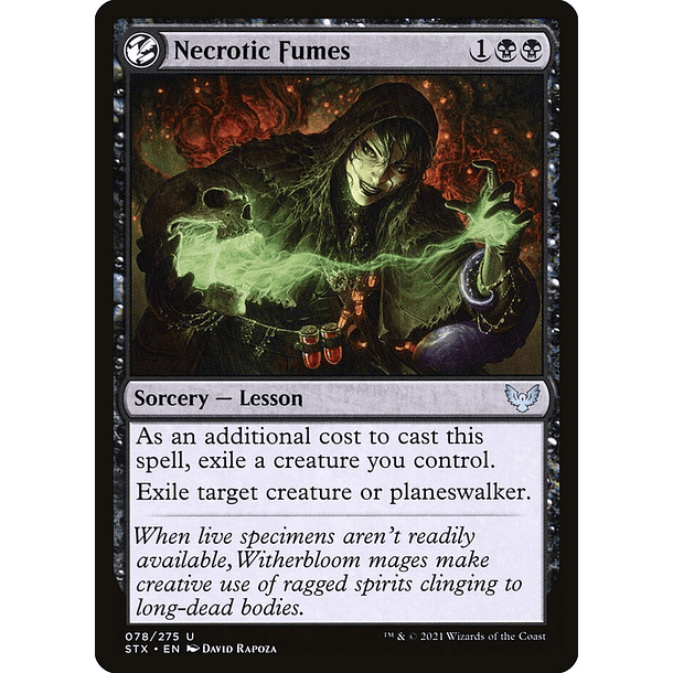 Necrotic Fumes FOIL / NM