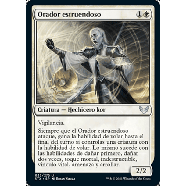 Orador estruendoso / NM