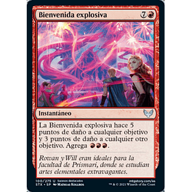 Bienvenida explosiva / NM