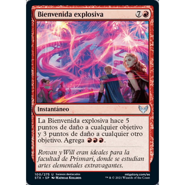 Bienvenida explosiva / NM