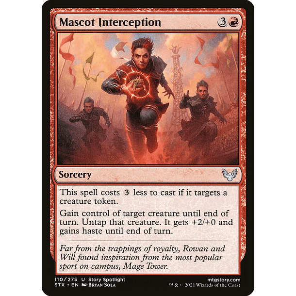 Mascot Interception FOIL / NM