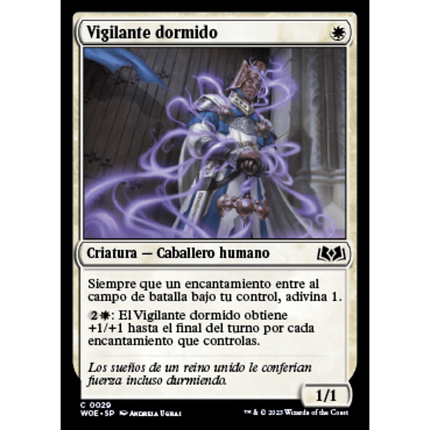 Vigilante dormido / NM
