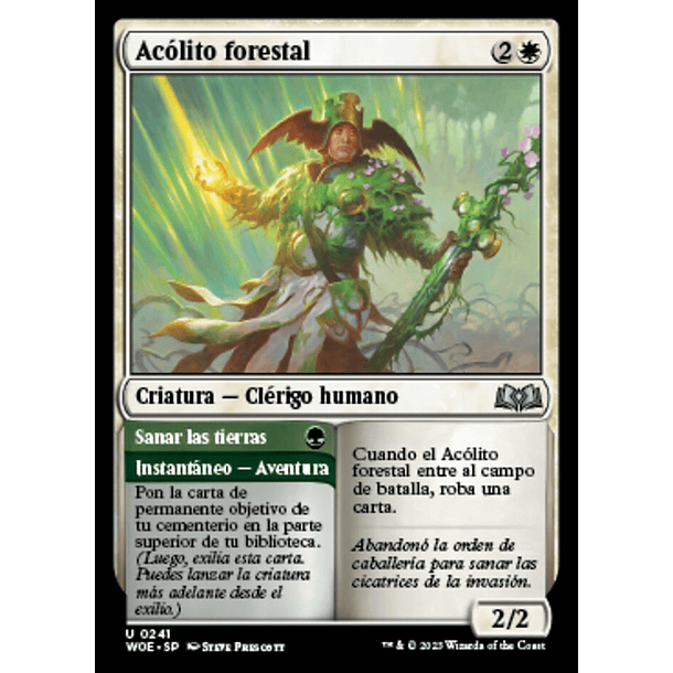 Acólito forestal / NM