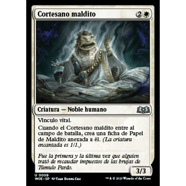 Cortesano maldito / NM