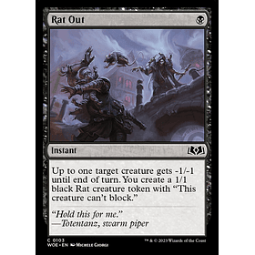 Rat Out / NM