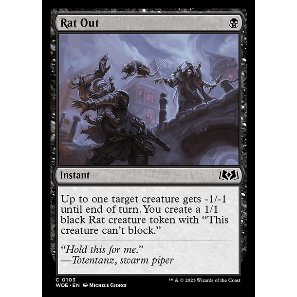 Rat Out / NM