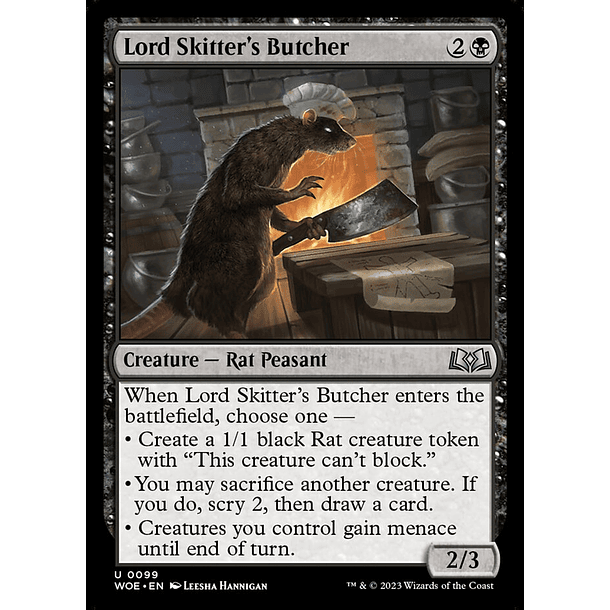 Lord Skitter's Butcher / NM