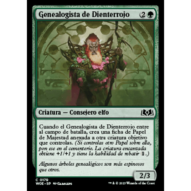 Genealogista de Dienterrojo / NM