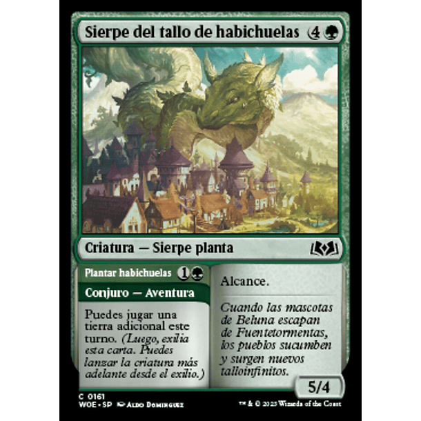 Sierpe del tallo de habichuelas FOIL / NM