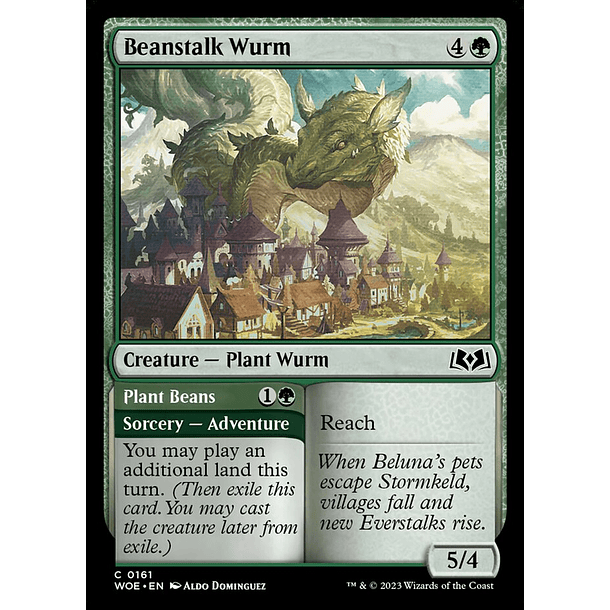 Beanstalk Wurm / NM
