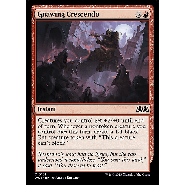 Gnawing Crescendo / NM