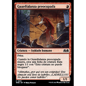 Guardialanza preocupada / NM